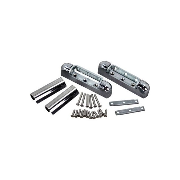 Allpoints 8001076 Chrome Pair Offset Hinge For Alto Shaam